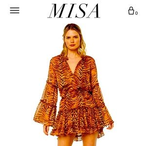 Misa Los Angeles  Leeva Dress Tigresse
